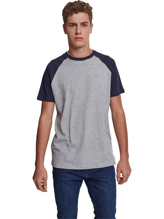 Urban Classics Contrast T-shirt Navy / Grey