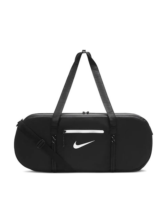 Nike Stash Τσάντα Ώμου για Γυμναστήριο Μαύρη