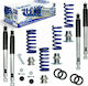 JOM BlueLine Set Fahrwerk Einstellbar 4Stück für Chrysler Kreuzfeuer 2003-2007