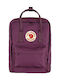 Fjallraven Kanken Women's Fabric Backpack Purple 16lt