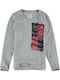 Kinderhemd Langarm Gray