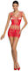 Passion Bs090 Bodystocking Red