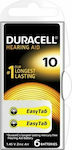 Duracell Μπαταρίες Ακουστικών Βαρηκοΐας 10 1.45V 6τμχ