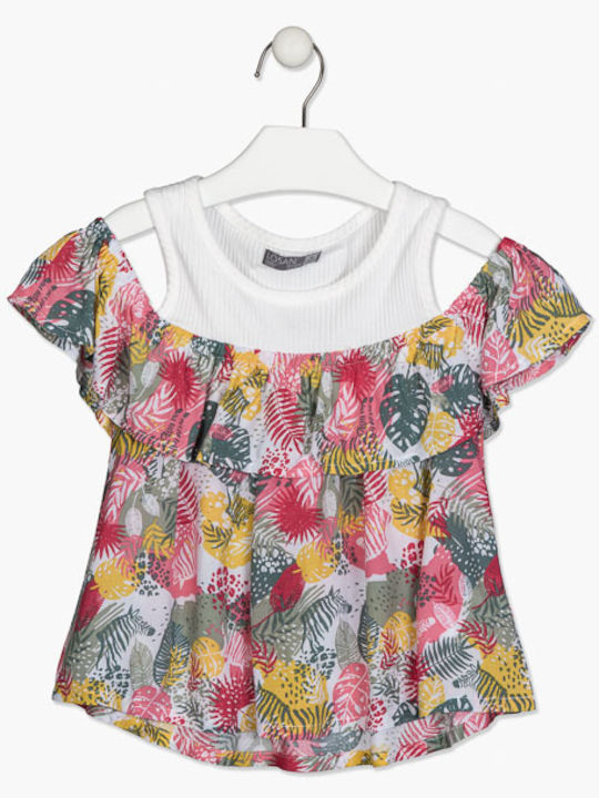 Losan Kids Blouse Sleeveless Multicolour