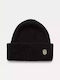 Tommy Hilfiger Beanie Frauen Beanie mit Rippstrick in Schwarz Farbe