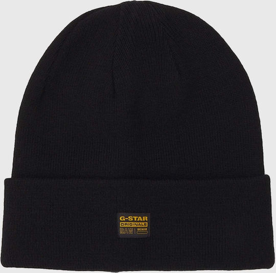 Effo Long Beanie Männer Beanie Gestrickt in Schwarz Farbe