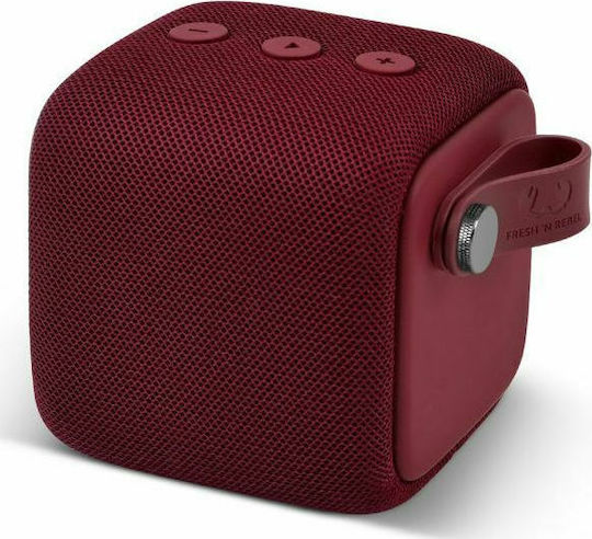 Fresh 'n Rebel Rockbox Bold S Waterproof Bluetooth Speaker 5W with Battery Life up to 12 hours Red