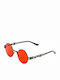 Olympus Sunglasses Apollo Unisex Γυαλιά Ηλίου με Μεταλλικό Σκελετό Red Black 01-008