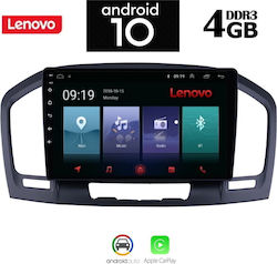 Lenovo Car Audio System for Opel Insignia 2008-2013 (Bluetooth/USB/AUX/WiFi/GPS/CD) with Touch Screen 9"