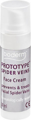 Boderm Prototype Spider Veins Κρέμα Προσώπου Ημέρας για Ατέλειες & Ερυθρότητα με Υαλουρονικό Οξύ 30ml