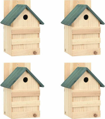 vidaXL Birds Nest Wooden 47248