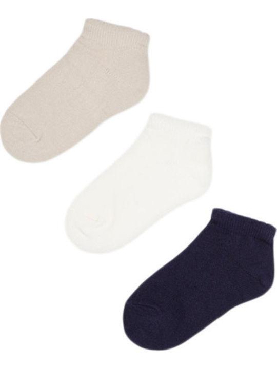 Mayoral Girls 3 Pack Ankle Socks Blue