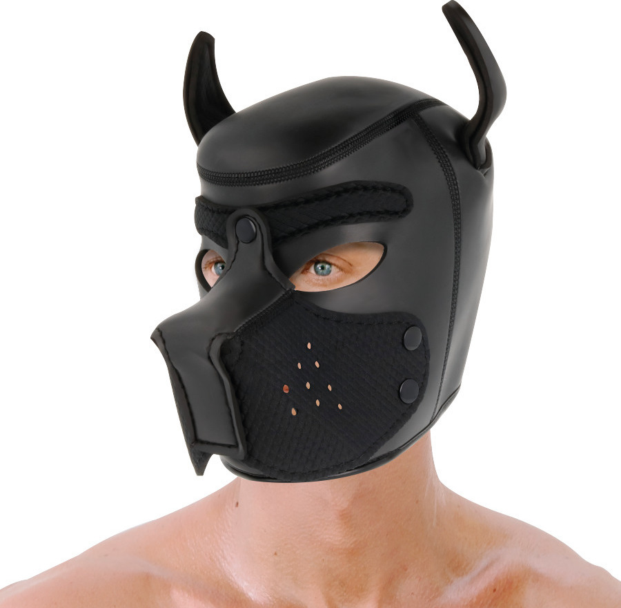 Darkness Neoprene Dog Hood with Removable Muzzle Large Skroutz.gr