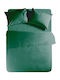 Nef-Nef Sheet for Single Bed with Elastic 100x200+30cm. Basic 011710 1172 Green