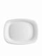 Bormioli Rocco Grangusto BBQ Serving Platter Rectangular White 21.7x16.3cm