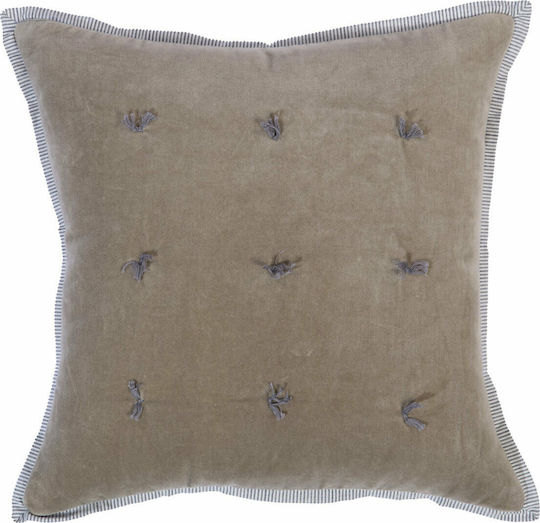 Nef-Nef Homeware Sofa Cushion Elements From 100% Cotton Arctic Greige 45x45cm
