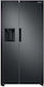 Samsung RS67A8811B1 Ψυγείο Ντουλάπα 634lt NoFrost Υ178xΠ91.2xΒ71.6εκ. Μαύρο Anthracite