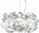 Slamp Clizia Fume Pendant Light Black with Socket E27 53cm