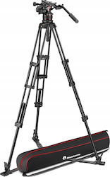 Manfrotto Nitrotech 612 Видео глава Алуминиев Двоен Крак MVK612TWINGA Алуминий