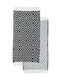 Nef-Nef Homeware Lovera Covor Rectangular Bumbac cu franjuri Negru