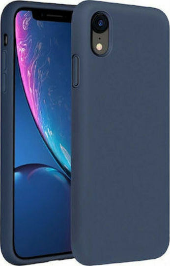 Back Cover Silicone 1.2mm Navy Blue (iPhone XR)