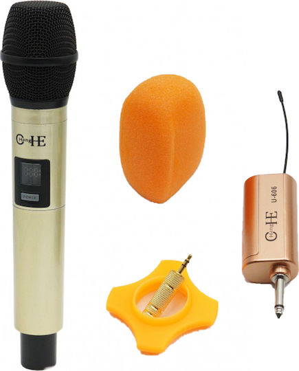 Wireless Karaoke Microphone TY-2005-14 Silver