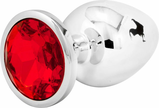 Naughty Toys Anal Spielzeug Große Silber Anal Plug 9cm