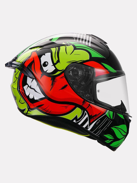 MT Targo Pro Truck Truck A3 Fluorescent Gloss Yellow Motorcycle Helmet Full Face DOT ECE 22.05 1450g