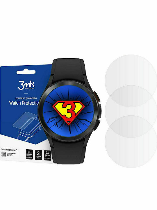 3MK FlexibleGlass Screen Protector pentru Galaxy Watch 4 Classic 46mm - Galaxy Watch 4 Clasic 46mm 3buc