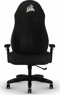 Corsair TC60 Fabric Υφασμάτινη Καρέκλα Gaming με Ρυθμιζόμενα Μπράτσα Μαύρη