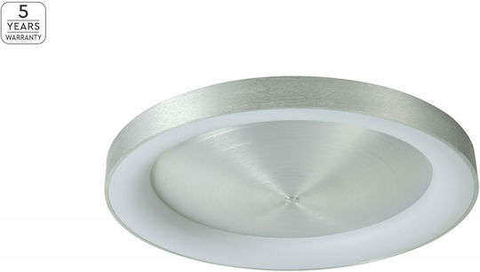 Home Lighting Ceiling Mount Light 80cm Silver with Integrated LED