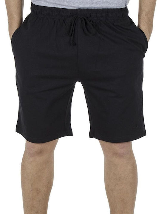 Double Men's Athletic Shorts Black