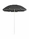 Round Garden Parasol with Metal Frame Anthracite Colour 1.8x2m