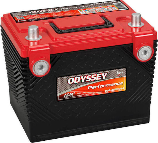 Odyssey Battery Batterie Auto ODP-AGM75 mit Kapazität 49Ah und CCA 708A
