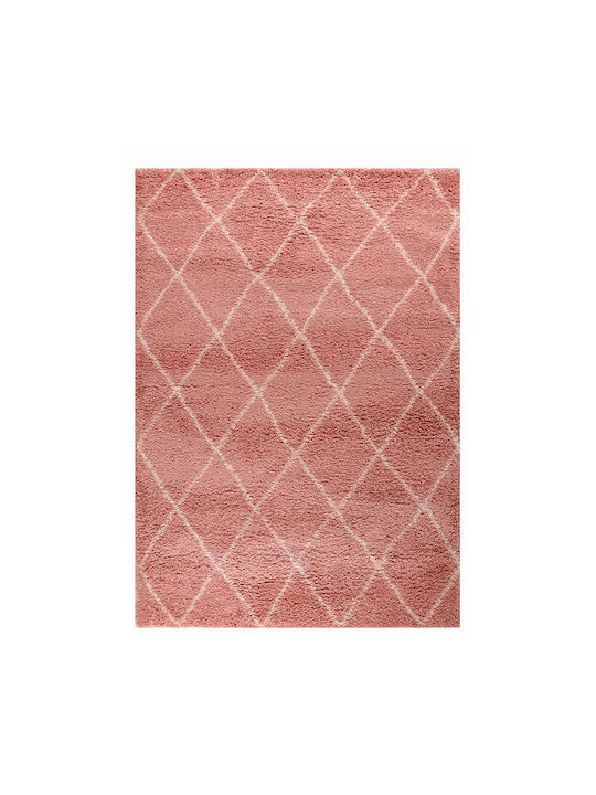 Tzikas Carpets Alpino 80309-055 Χαλί Ορθογώνιο Ροζ 200x290cm