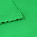 IRiSfot Cloth Photography Backdrop Fabric 300x300cm. Chroma Green