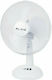 Blow Επιτραπέζιος Ανεμιστήρας 38W Διαμέτρου 30.48cm Λευκός