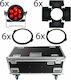 Ignition Lumina în mișcare LED PAR DMX WAL-L710 W-DMX Bundle RGBW