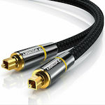 Wozinsky Optical Audio Cable TOS male - TOS male Μαύρο 2m