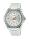 Casio Collection Sports Watch with Rubber Strap White