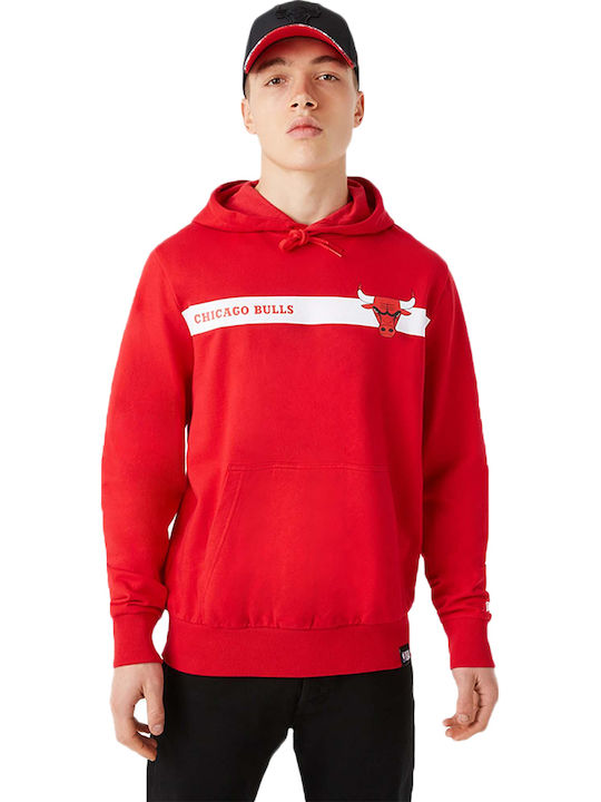 NBA Team Chibul Sweatshirt with Hood Red