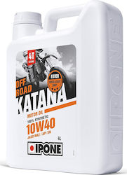 Ipone Katana Off Road Synthetic Motorcycle Oil for Four-Stroke Engines 10W-40 4lt