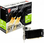 MSI GeForce GT 730 2GB GDDR3 LP v1 Κάρτα Γραφικών