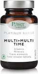 Power Of Nature Platinum Range Multi+Multi Time Βιταμίνη για Ενέργεια & Ανοσοποιητικό 30 ταμπλέτες