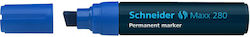 Schneider Max 280 Permanent Marker 12mm Blue 128003