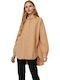 10251953 Women's Monochrome Long Sleeve Shirt Beige