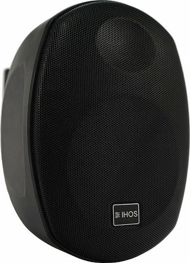Ihos Climate 5 Παθητικό Επιτοίχιο Ηχείο 50W (Τεμάχιο) Μαύρο