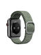 Uniq Aspen Braided Λουράκι Υφασμάτινο Πράσινο (Apple Watch 44/45/46mm/Ultra 49mm)