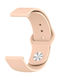 Strap Silicone with Pin Light Pink (Galaxy Watch 3 41mmForerunner 55/245/645 / Vivoactive 3/5/HR / Venu Sq 2Amazfit GTS)