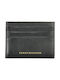 Tommy Hilfiger Men's Leather Card Wallet Black